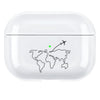 Compatible with Apple, airpods pro line drawing earphone shell