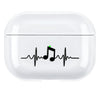 Compatible with Apple, airpods pro line drawing earphone shell